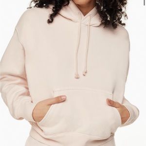 Light pink cozy aritzia hoodie